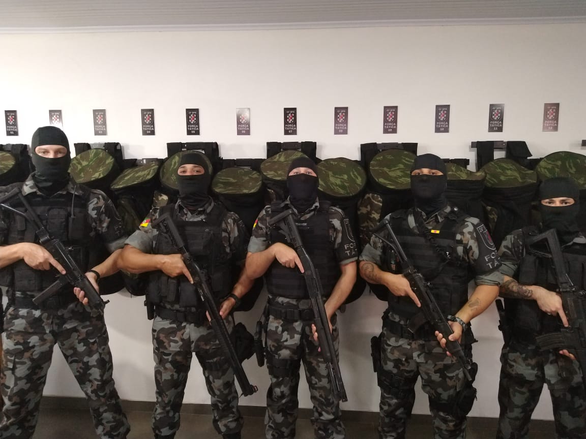 BM de Ijuí recebe armamentos para reforço na segurança - Brigada