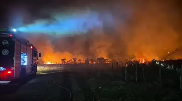 Foto: Divulgação / Corpo de Bombeiros de Palmeira das Missões
